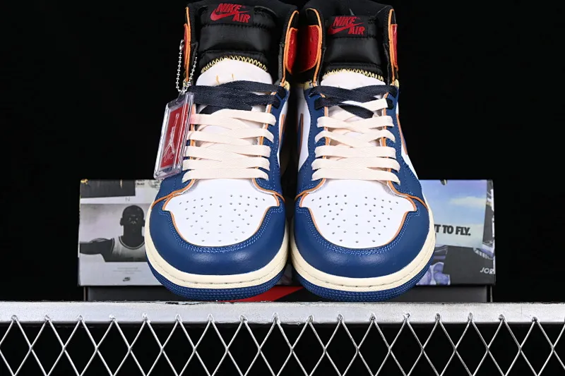 All categories Air Jordan Jordan series basketball shoes Air Jordan 1 High Air Jordan 1 x Union AJ1 Joe 1 limited edition four-color deconstruction stitching basketball shoes BV1300-146